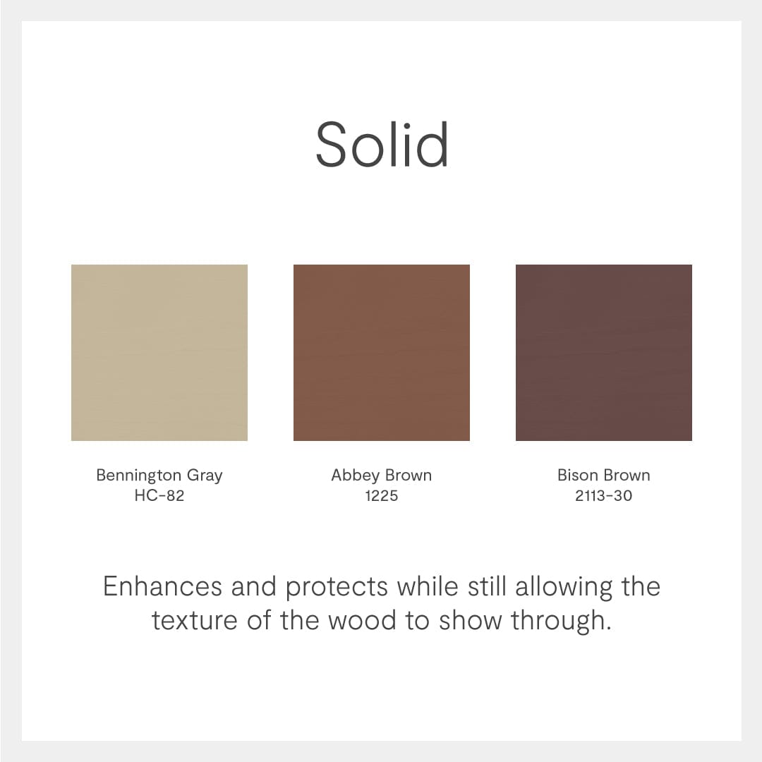 Benjamin Moore, Arborcoat Exterior Solid Deck and Siding Stain 5 Gallon