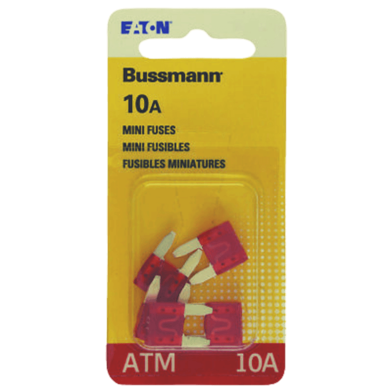 Bussmann, Bussmann 10 amps ATM Blade Fuse 5-Pack.