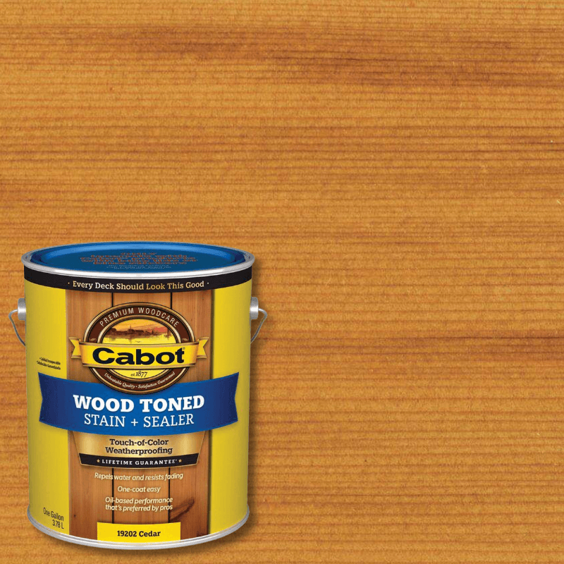 Cabot, Cabot Transparent Cedar Oil Deck and Siding Stain 1 gal.