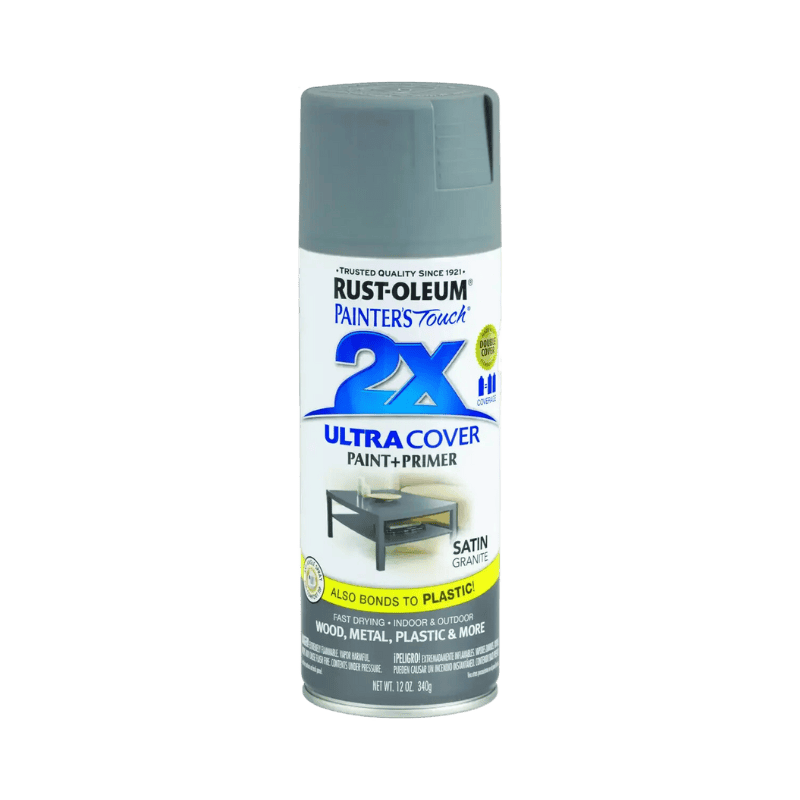 Rust-Oleum, Rust-Oleum Painter's Touch 2X Ultra Cover Satin Granite Spray Paint 12 oz.